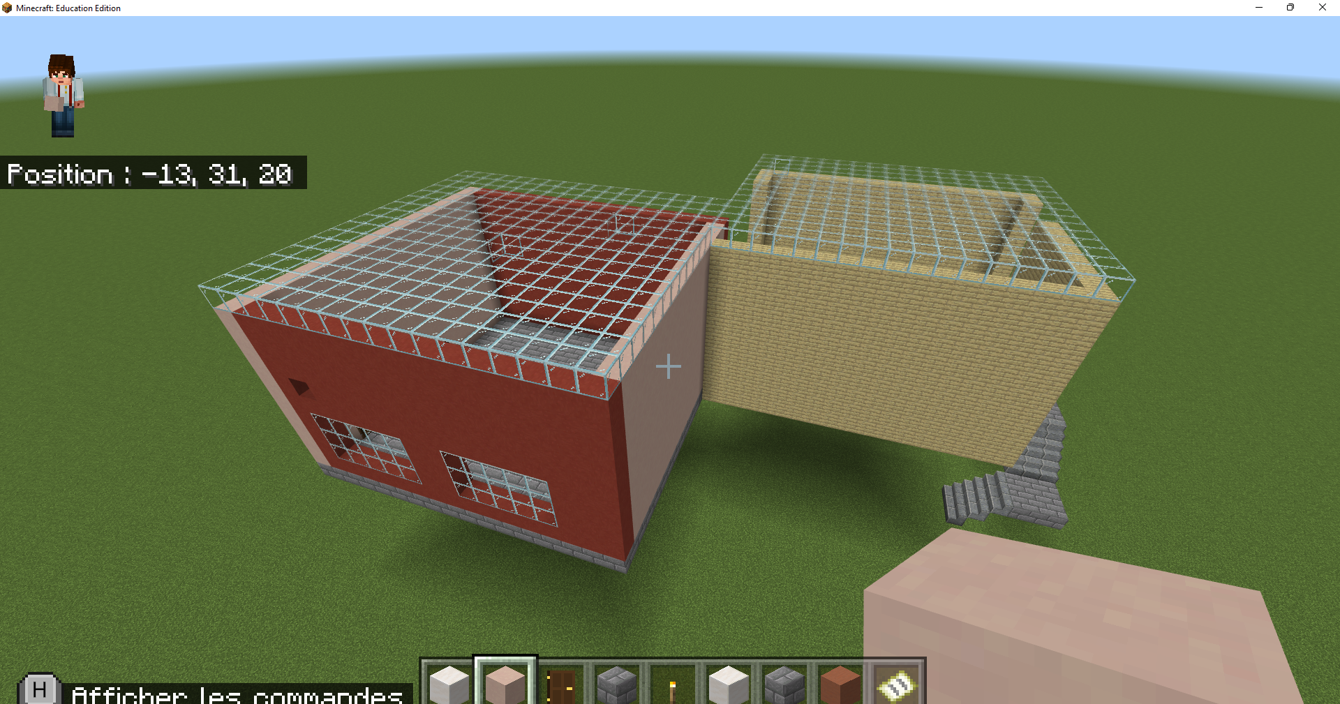 Maquette école – étape 1