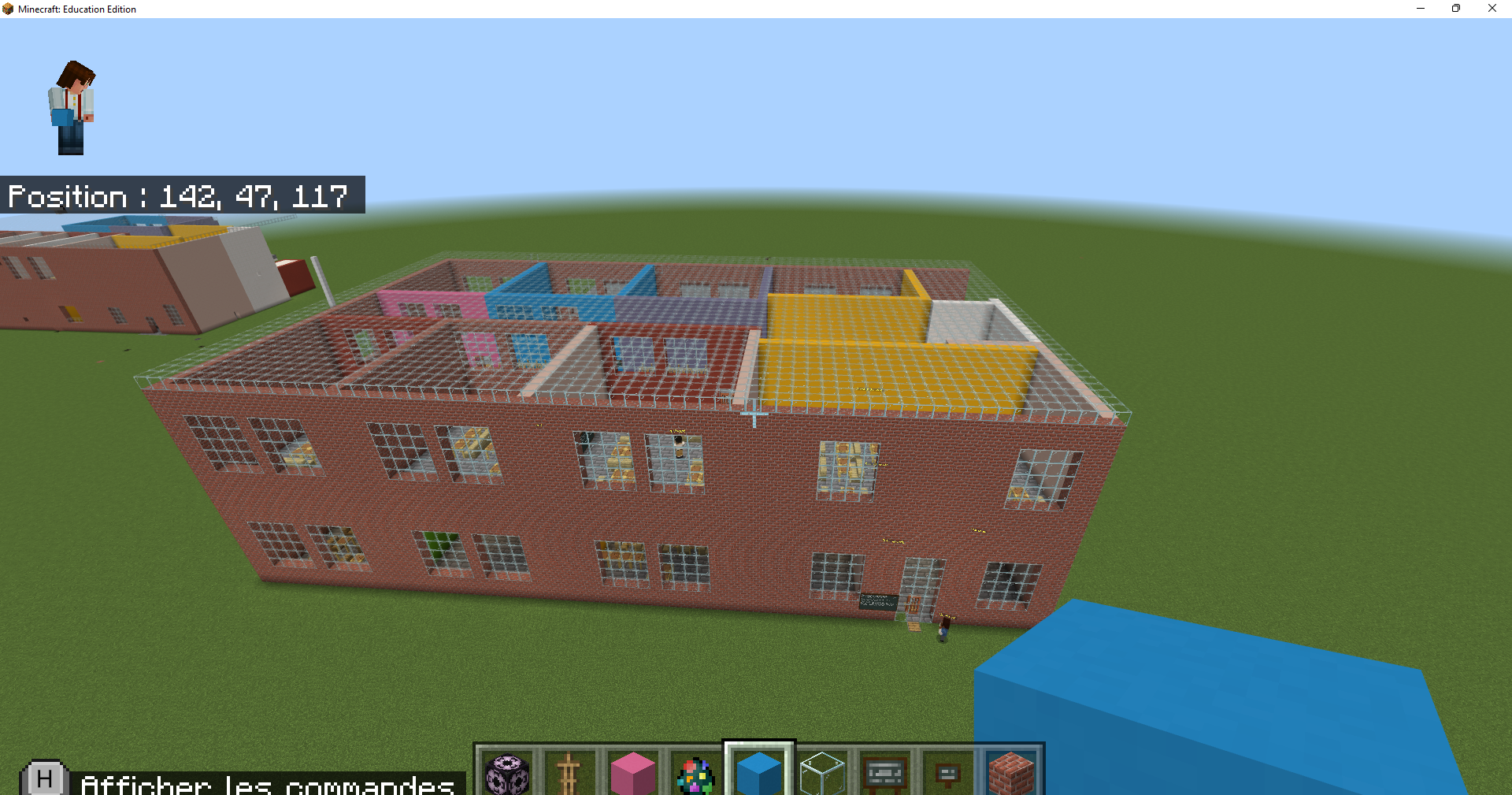 Maquette école – étape 4