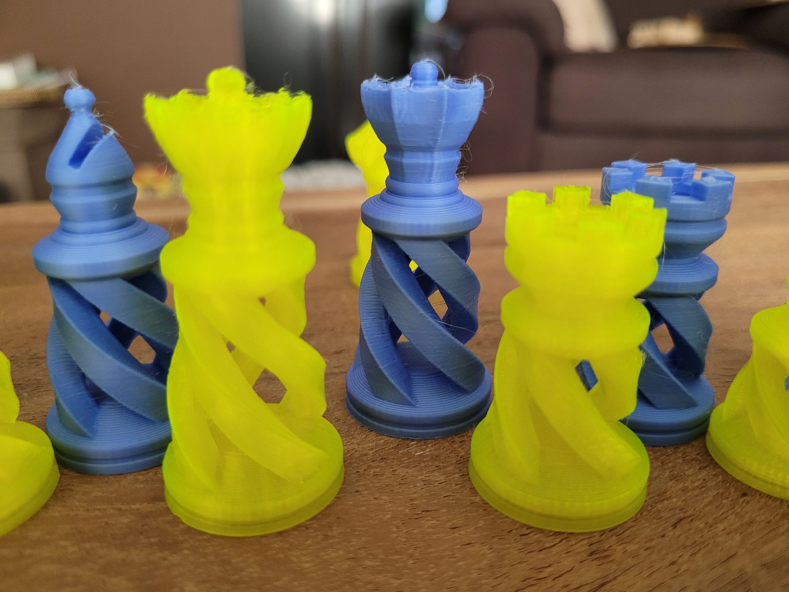 Jeu d’échec en spirales